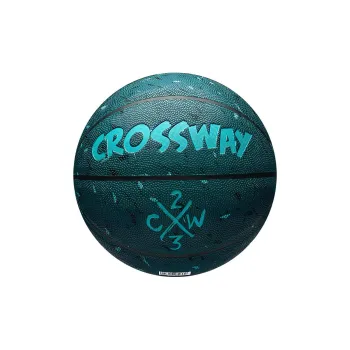 CROSSWAY PU Basketball Peacock Blue Size 6 Training Women's
