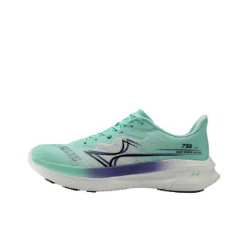 HEALTH Non-slip Lightweight Low-Top Marathon Running Shoes Unisex Light Green