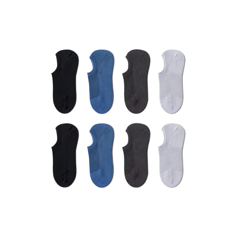 MIIOW No-Show Socks Men's 8 Pack-1