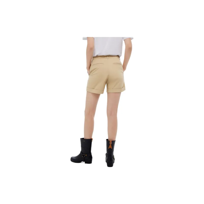 AIGLE Casual Shorts Women's Apricot Rattan-1