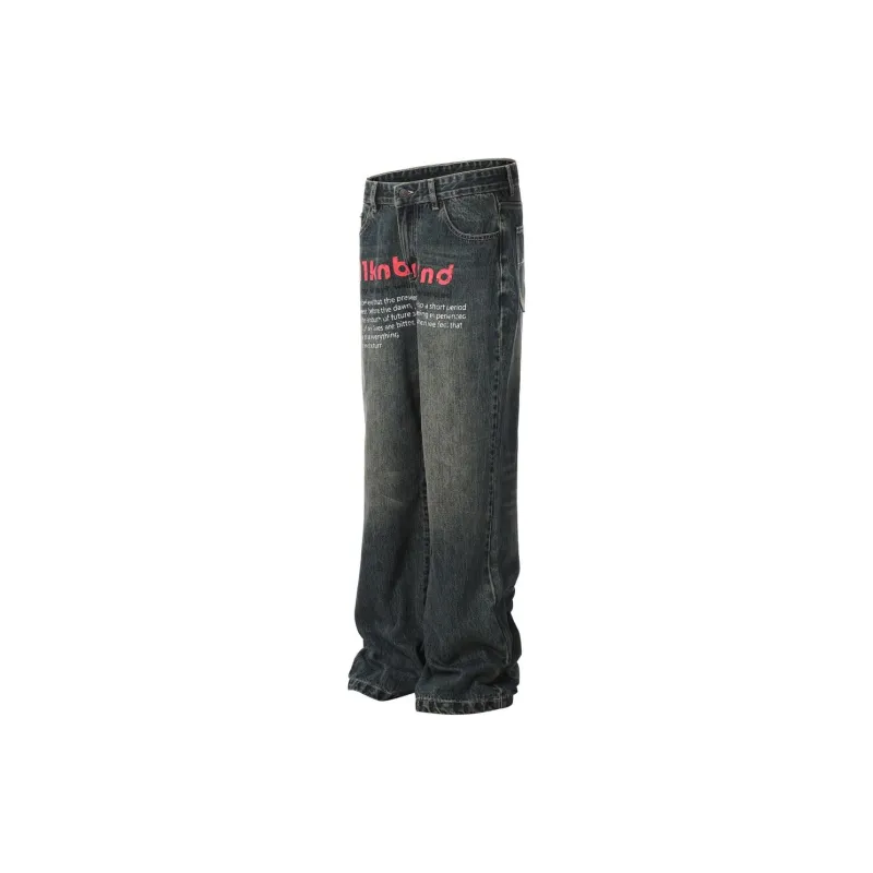 GBXM Jeans Unisex Vintage Blue-2