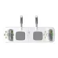 Smart Counting Push-Up Board Foam Controller-White+Pull Rope