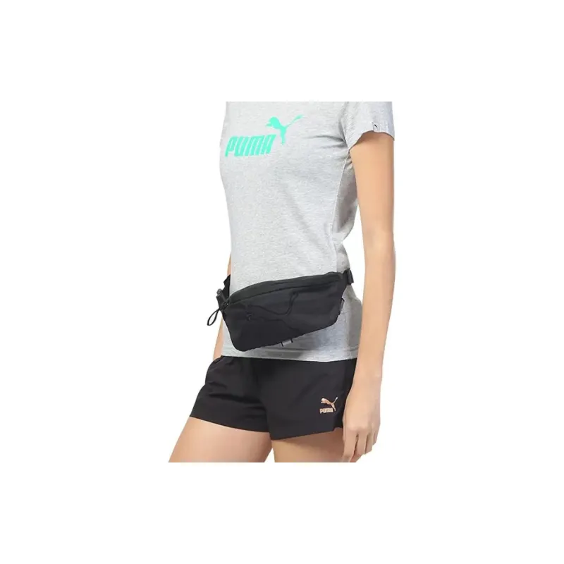 PUMA Fabric Sling Bag, Crossbody Bag, Fanny Pack Regular Unisex Pure Black-2