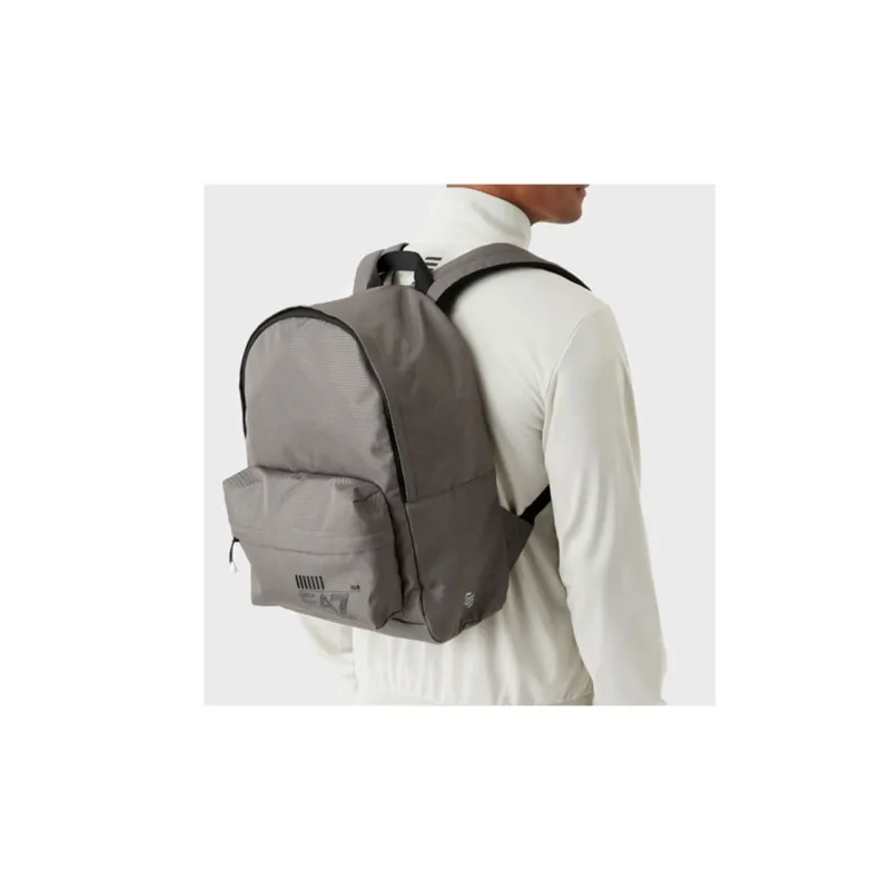 EMPORIO ARMANI Polyester Backpack Unisex Gray & Black-4