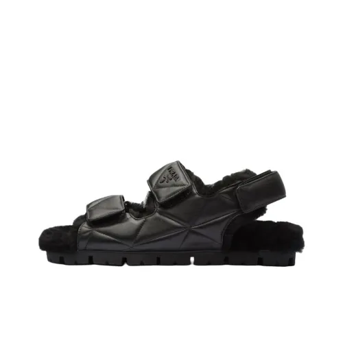 PRADA Beach Sandals Women's Black