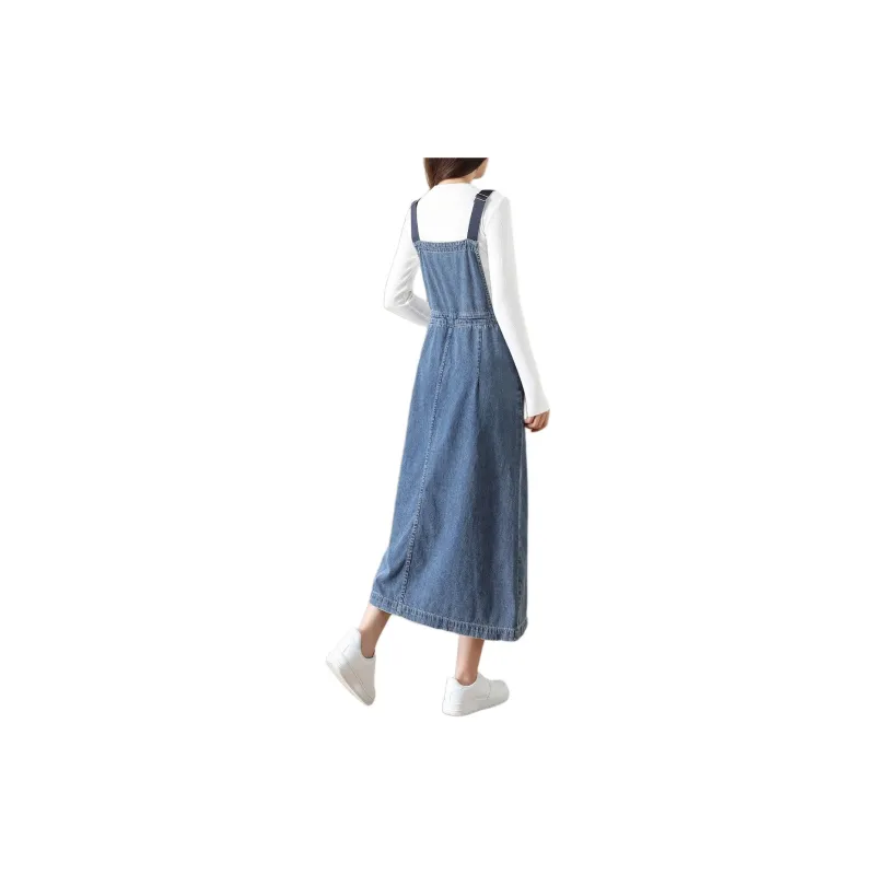 JEANSWEST Slip Dress Women's Dark Blue-5