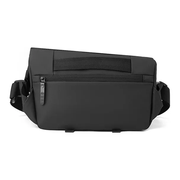 GKY Nylon Fabric Shoulder Bag Crossbody Bag Sports Multifunction Medium Size Men's Black/White/Khaki-1