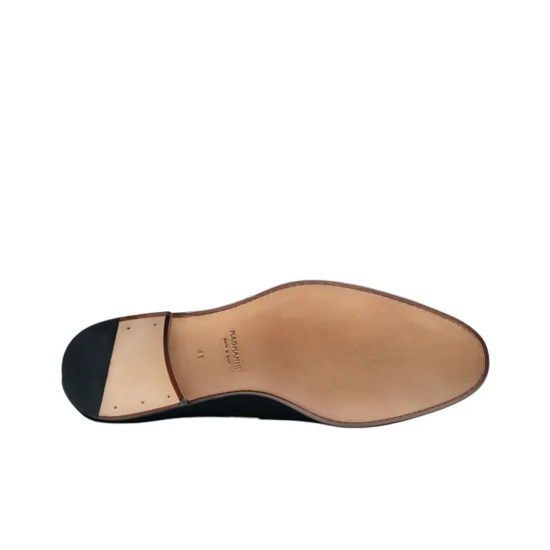 Magnanni Diezma Loafers Men's Marine Blue-3