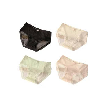 PLANDOO Underpants Women's 4 Pack