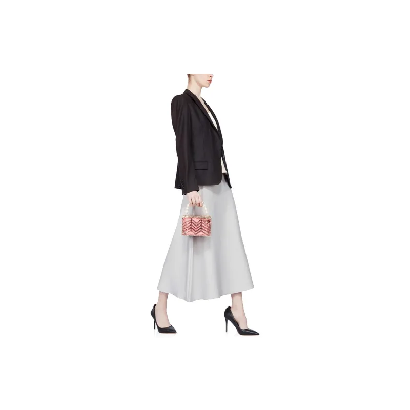 Rosantica Alloy Portable Dinner Bag Women's Pink-5