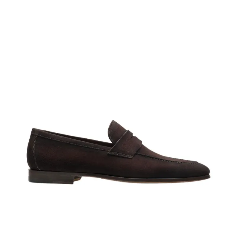 Magnanni Diezma Loafers Men's Dark Brown-1