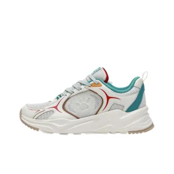 KELME Breathable Coverage Lightweight Low-Top Chunky Sneakers Men's Ecru