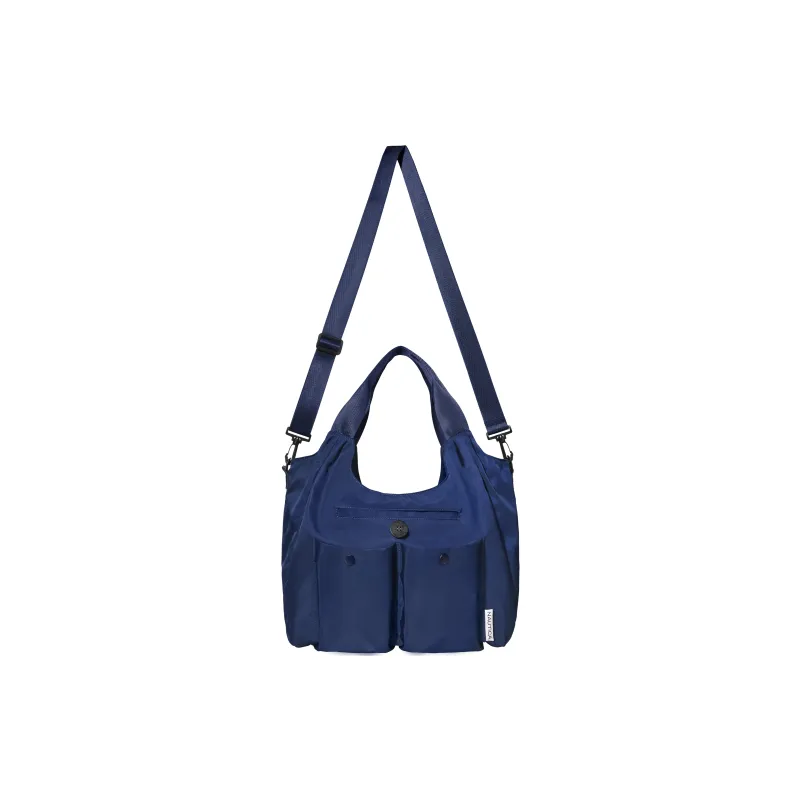 NAUTICA Nylon Crossbody Bag Shoulder Bag Gym Bag Large Size Unisex Multicolor-4