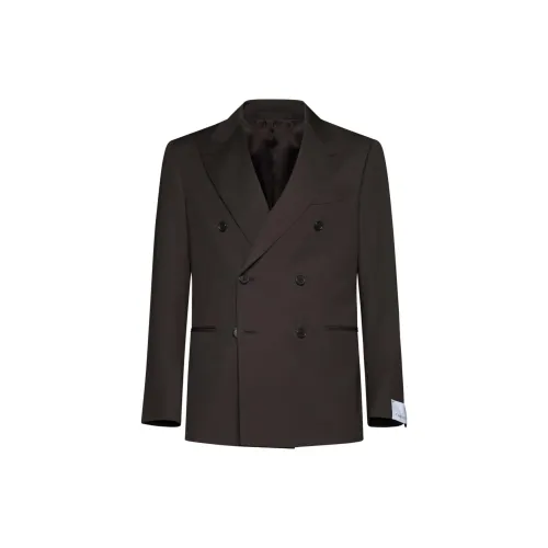 CARUSO Jackets Men Brown