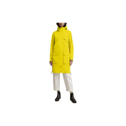 Canada Goose Windbreaker Jackets Women's Armrest Yellow