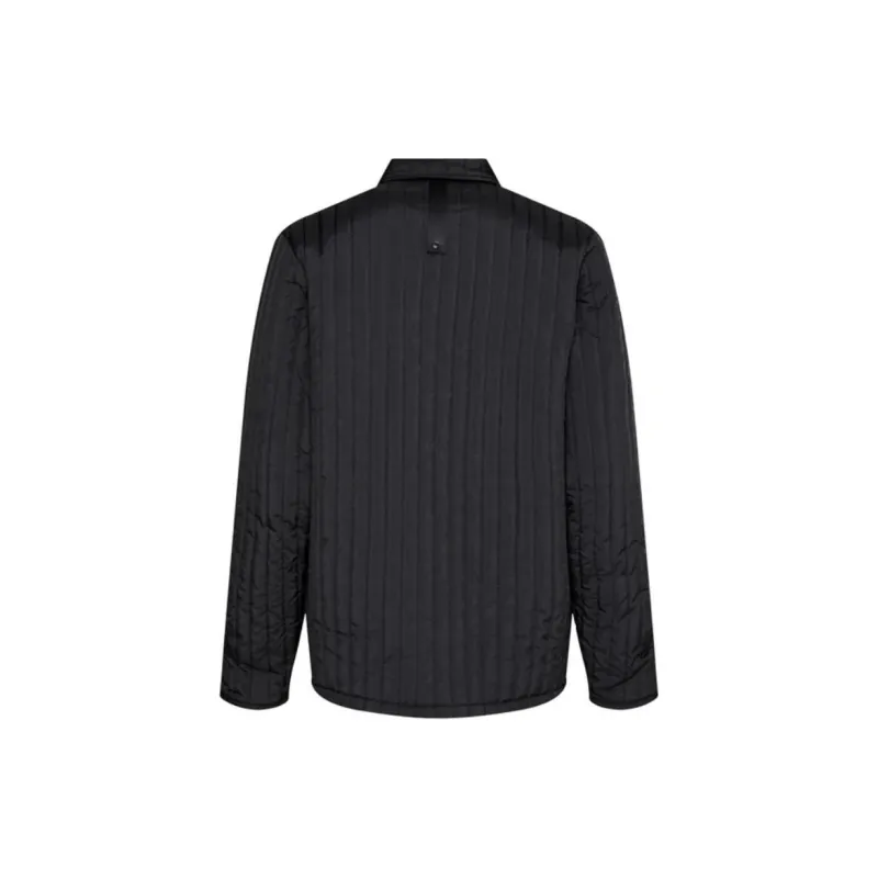 Rains Buttoned Quilted Shirt Jacket-1