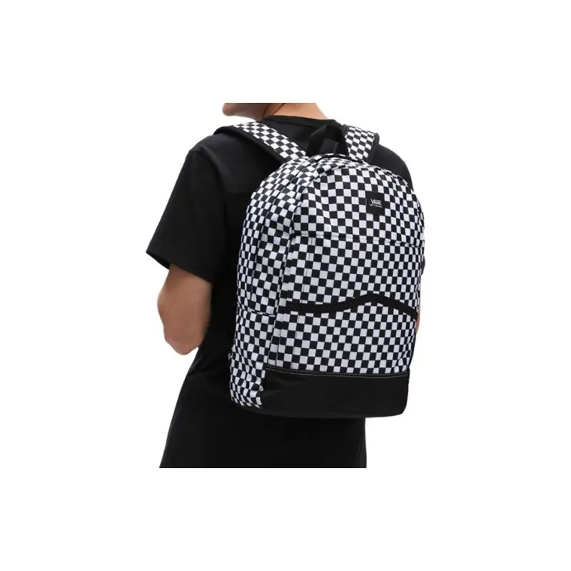 Vans Polyester With Cotton Backpack Regular Unisex Black-4