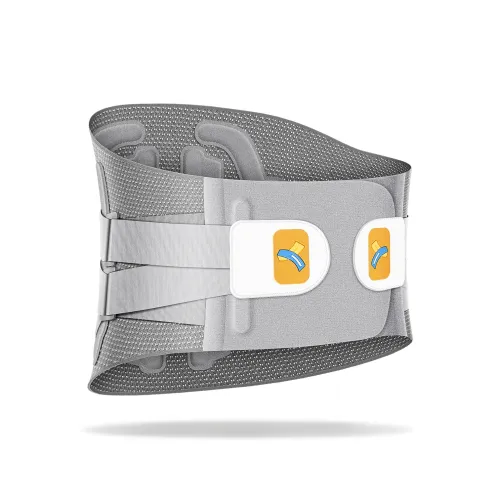 YANGCHI Back Support Braces Gift For Your Loved One Breathable Warm Protective Massage White Armor Plate Unisex