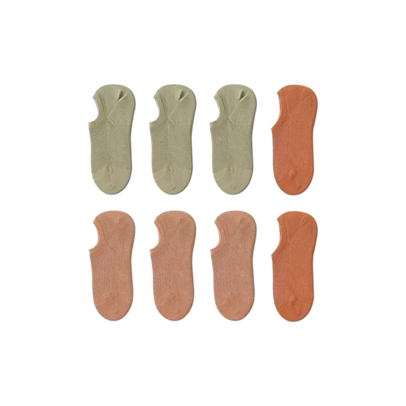 MIIOW No-Show Socks Men's 8 Pack-9