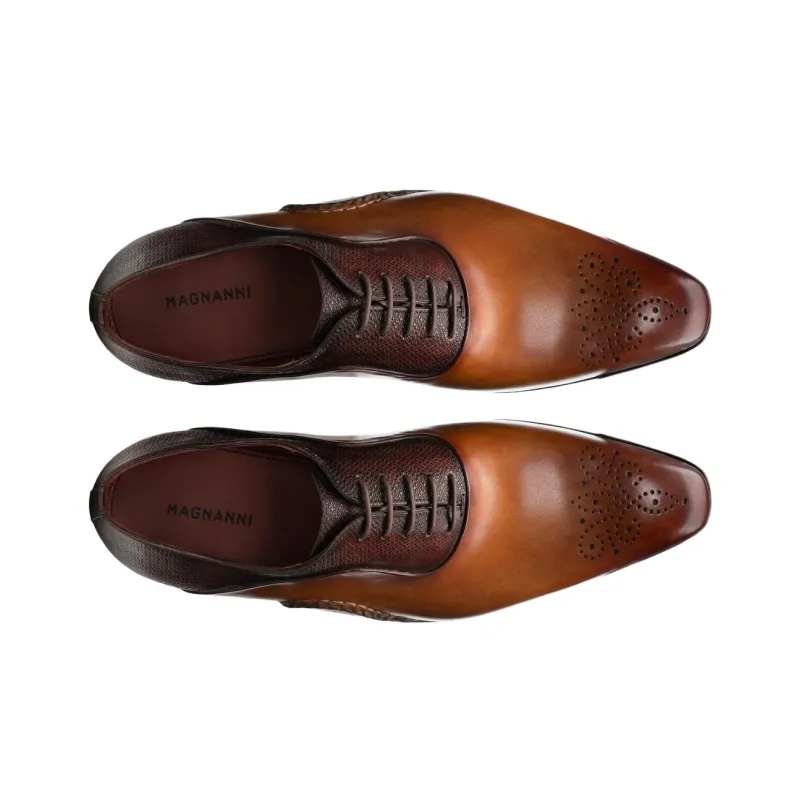 Magnanni Sanchez Dress Shoes Men's Brown-3