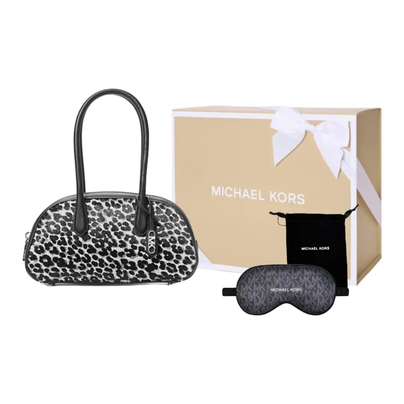 MICHAEL KORS Calf Hair Handbag Trumpets Women's Black-5