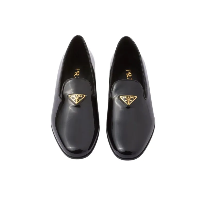 PRADA Loafers Women's Black-4