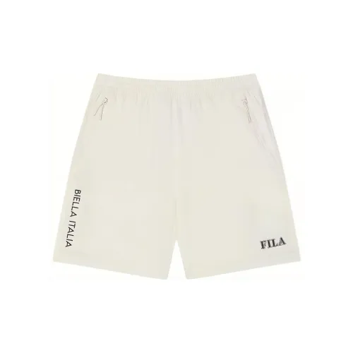 FILA Casual Shorts Men Water Milk White