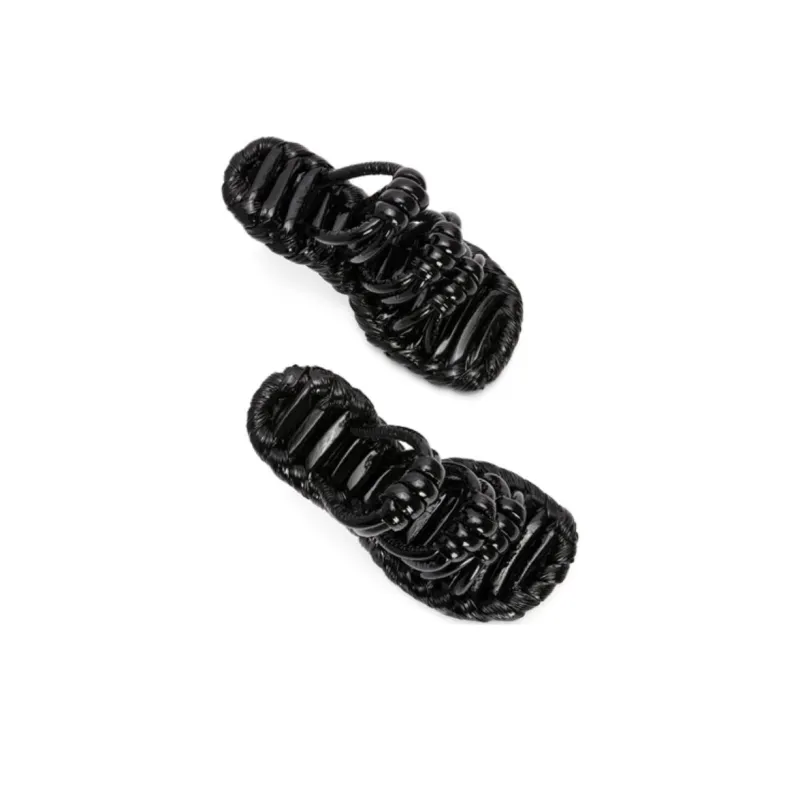 LOEWE Stylish Sandal 9cm Women's Black-3