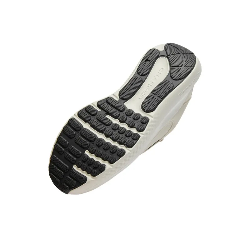 Under Armour Breathable Anti-Slip And Wear-Resistant Low-Top Sprint Running Shoes Men's White-4