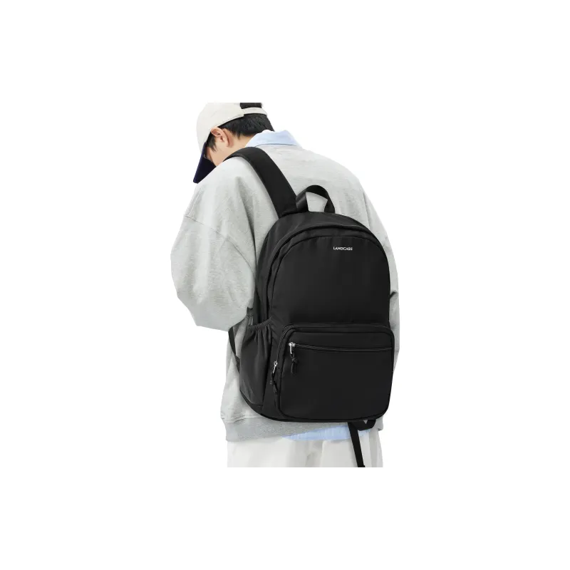 LANDCASE Fabric Backpack Laptop Bag Regular Unisex Multicolor-14