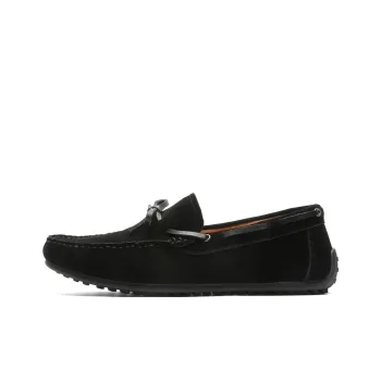 Chi Wolf Gommino Loafers Men Black/Brown