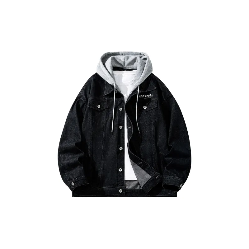 A.X.S.K Denim Jackets Unisex-1