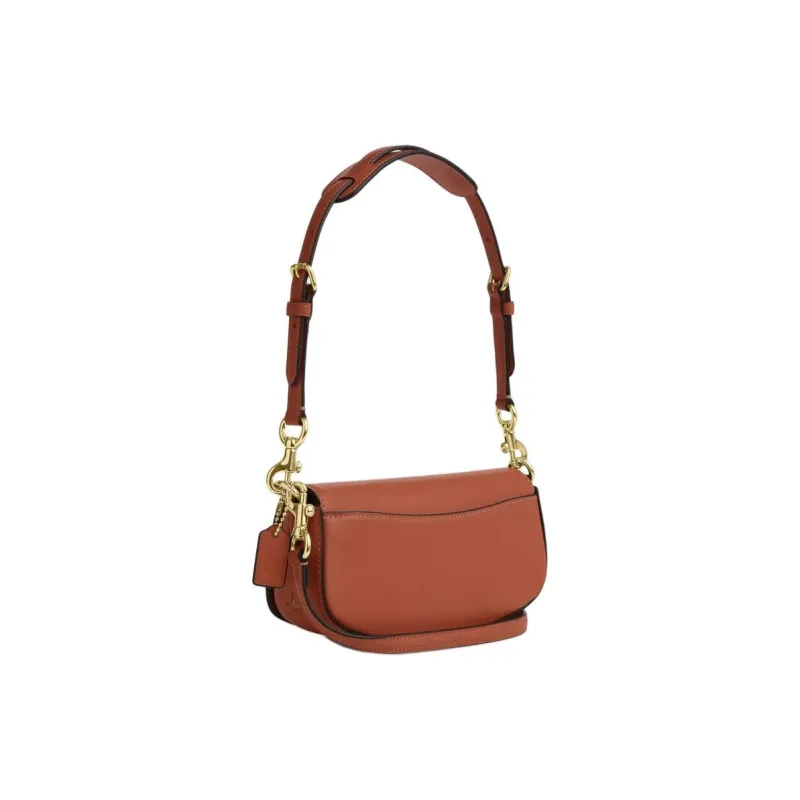 COACH Observed By Us Collaboration Refined Calfskin Crossbody Bag, Shoulder Bag Women's Faded Orange Multicolor-1