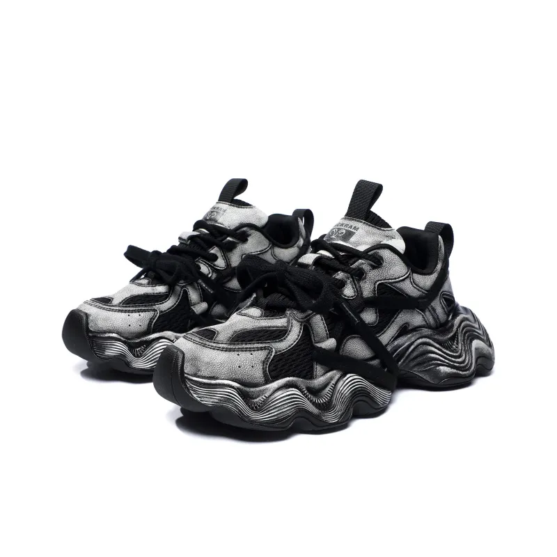 FACKRAM Low-Top Chunky Sneakers Men's-2