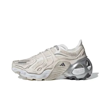 Adidas Wonder Runner Pro Anti Slip Wear Resistant Low Top Casual Running Shoes Unisex White Gray