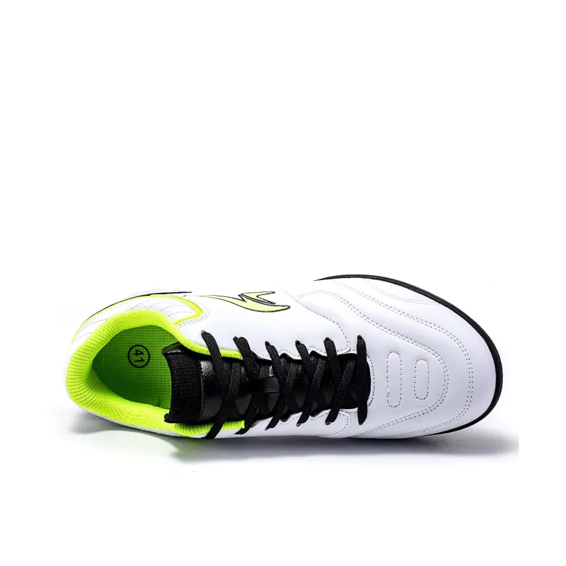 SUNAIS Soccer Shoes Unisex Low Top Black/Yellow-4
