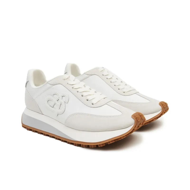 ANN ANDELMAN Low Top Ah Gan Shoes Women's Gray White-2