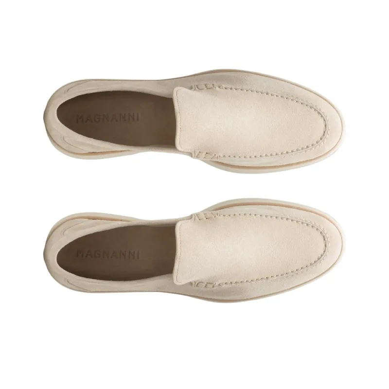 Magnanni Beignet Loafers Men's Beige-3