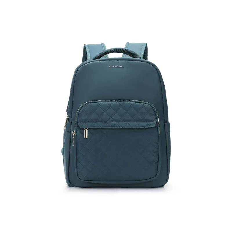 JEANSWEST Fabric Laptop Backpack Regular Unisex Multicolor-7