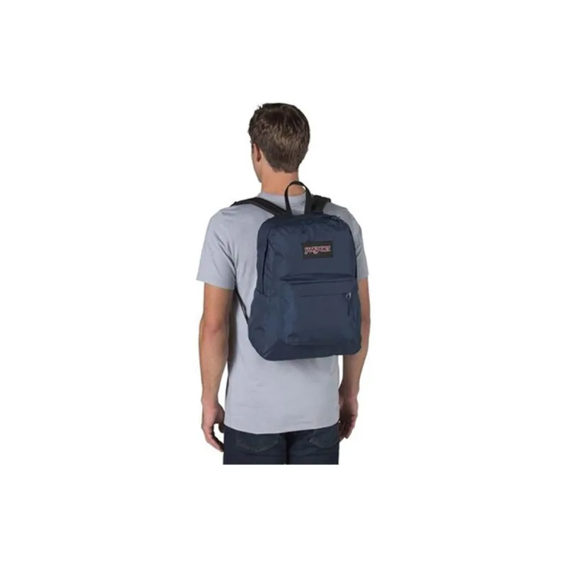 JanSport Polyester Backpack Medium Size Unisex Blue-4