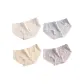 E Set-Two Small Flowers-White+Blue+Skin+Purple (4 Pack)