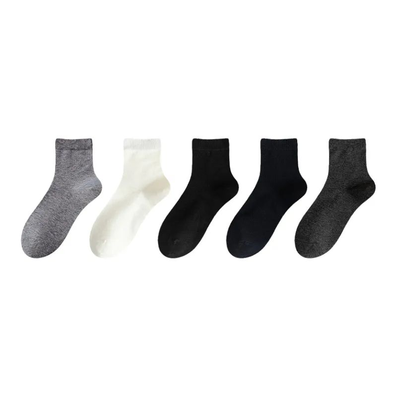 MIIOW Mid Calf Socks Unisex 5 Pack-10