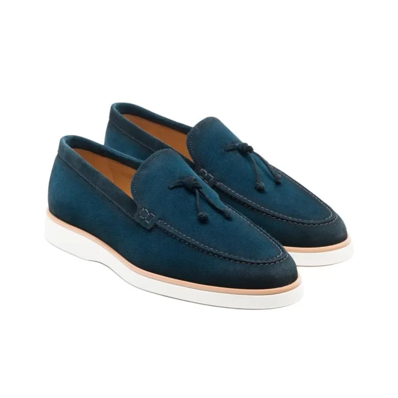 Magnanni Lorcio Loafers Men's Blue-2