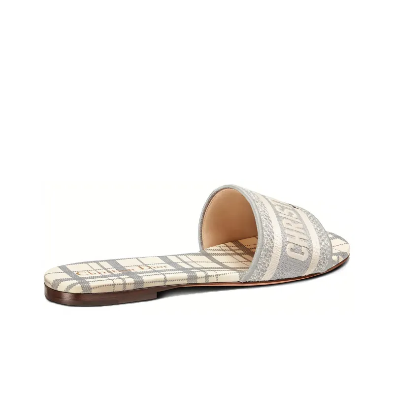 DIOR Dway Stylish Sandals Women's Gray-2