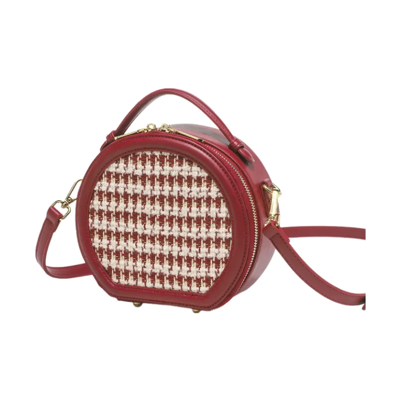 NATTY PU Handbag Regular Women's Red-7