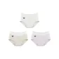 E Set-Bare Skin Baby Cotton-Green+Purple+White (3 Pack)