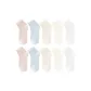 10-Pack (2 Light Pink+2 Light Blue+2 Light Coffee+2 Ecru+2 White)