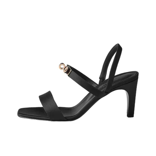 HERMES Glamour One-Strap Sandals Women's