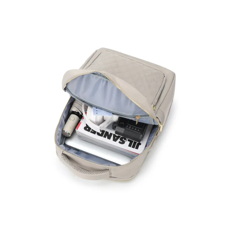 JEANSWEST Fabric Laptop Backpack Regular Unisex Multicolor-19