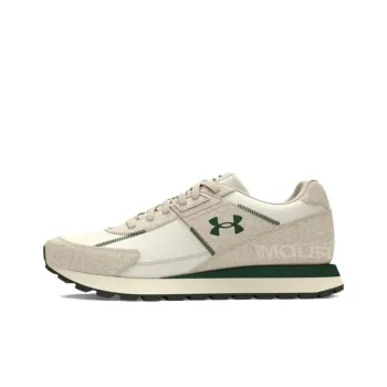 Under Armour Essential Anti Slip Wear Resistant Low Top Casual City Commute Running Shoes Men's White
